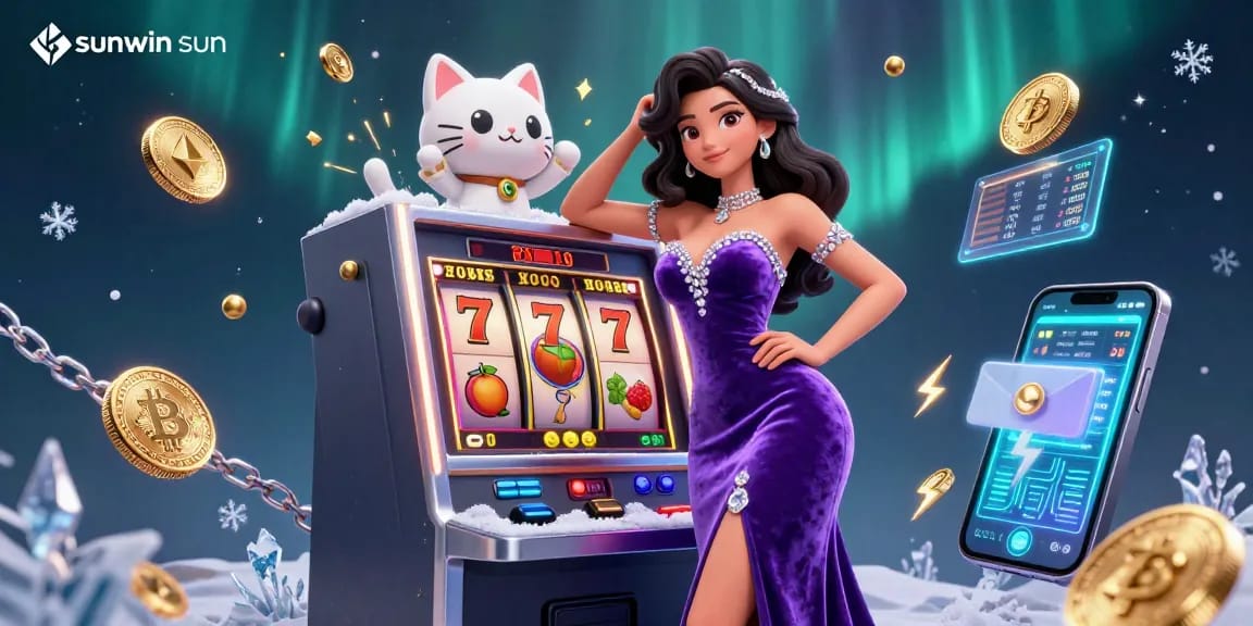 Engage with sunwin sun by hitting the jackpot on an exciting slot machine!