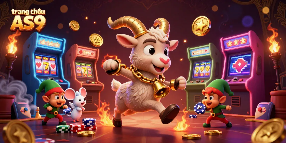 Play at trang chủ AS9, a holiday-horror casino with Krampus and cheeky gremlins stealing chips.