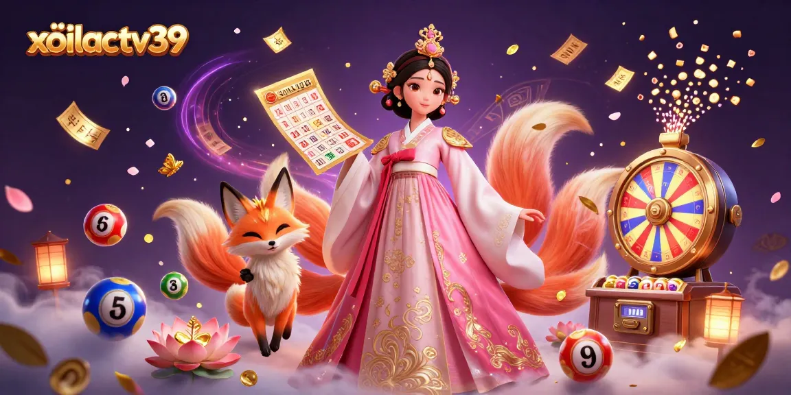 Join the excitement of xoilactv39 with thrilling lottery action amidst vibrant game elements.