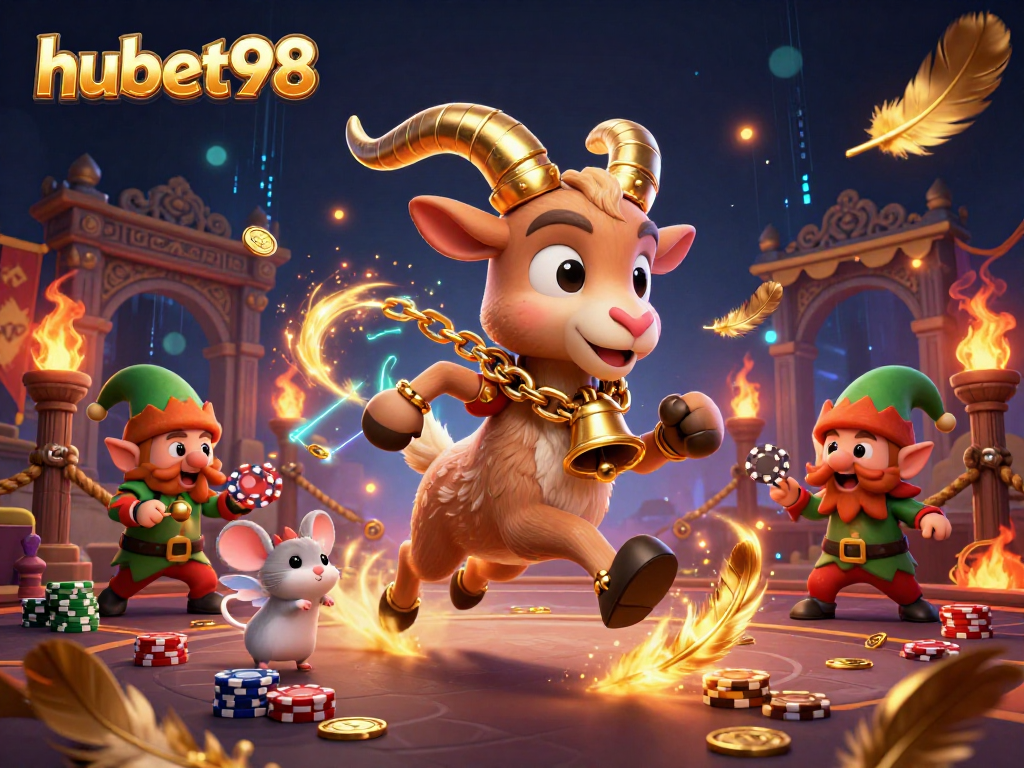 Bet on thrilling games at hubet98, where Krampus and friends spice up the casino experience!