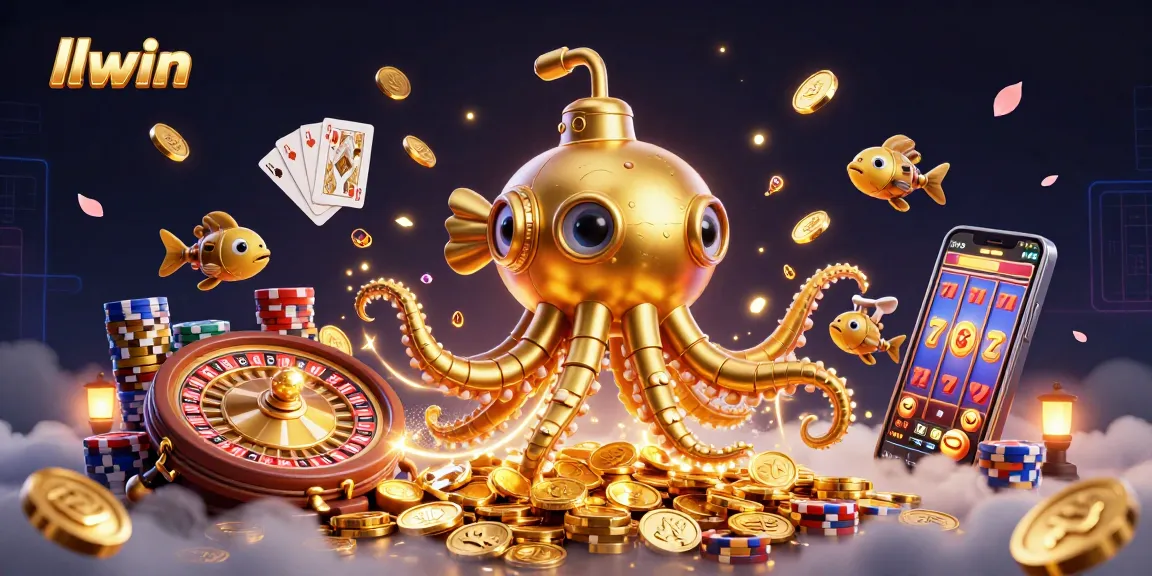 Win big with the llwin golden kraken casino adventure, featuring vibrant game elements.