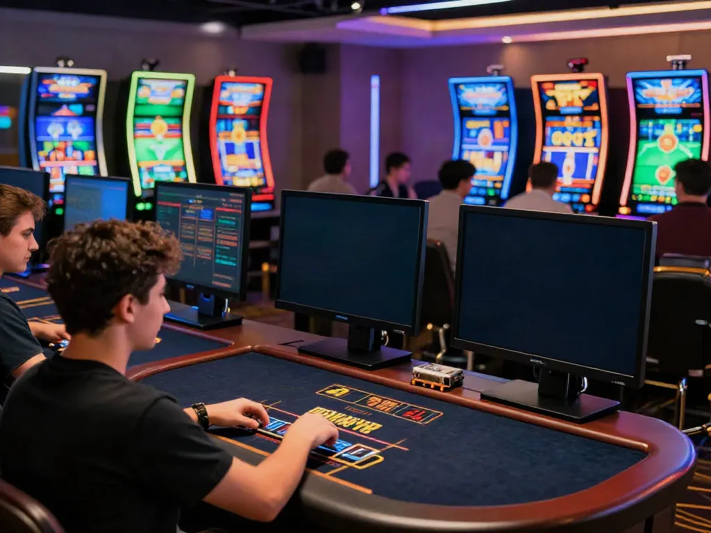 Exciting online betting atmosphere at https://five88bet.org/ with diverse players gaming live.