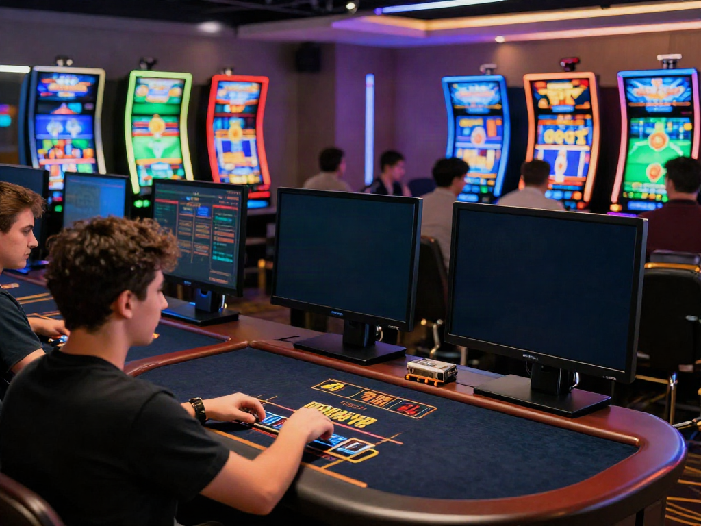 Exciting online betting atmosphere at https://five88bet.org/ with diverse players gaming live.