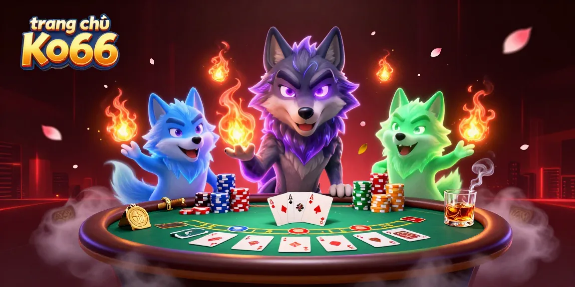 Experience dramatic gameplay with trang chủ Ko66's captivating atmosphere, featuring poker action and enchanting visuals.