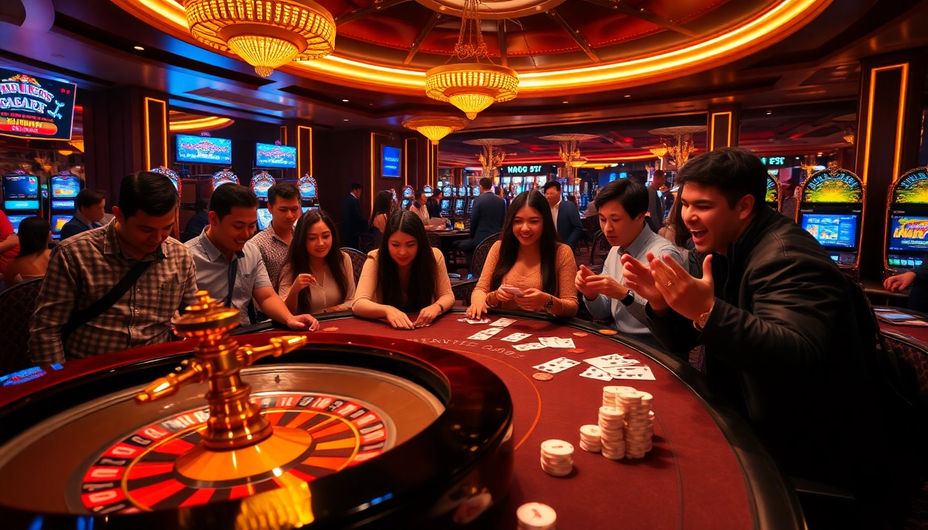 Exciting gameplay at https://xx88.me.uk/ with luxurious casino elements and engaged players.