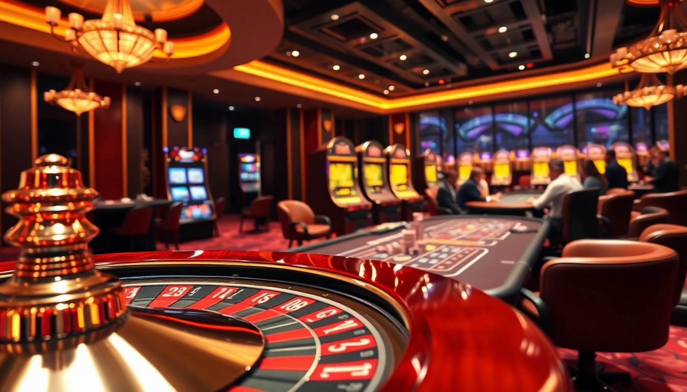 Experience high-stakes gaming with the luxurious ambiance of ps 99 casino tables and slot machines.